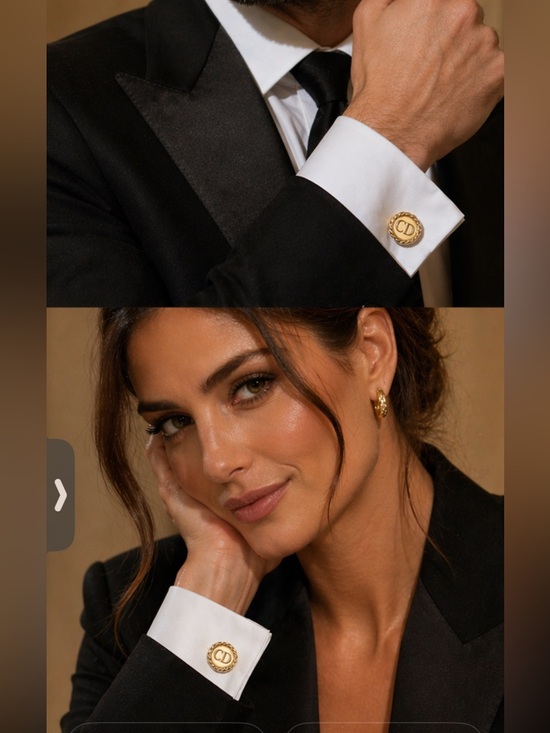 Dior Other - Christian Dior ICONIC CD Cufflinks (CD cuff retails for $500 on website)